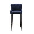 Moes Etta Bar Stool, Dark Blue ER-2049-46